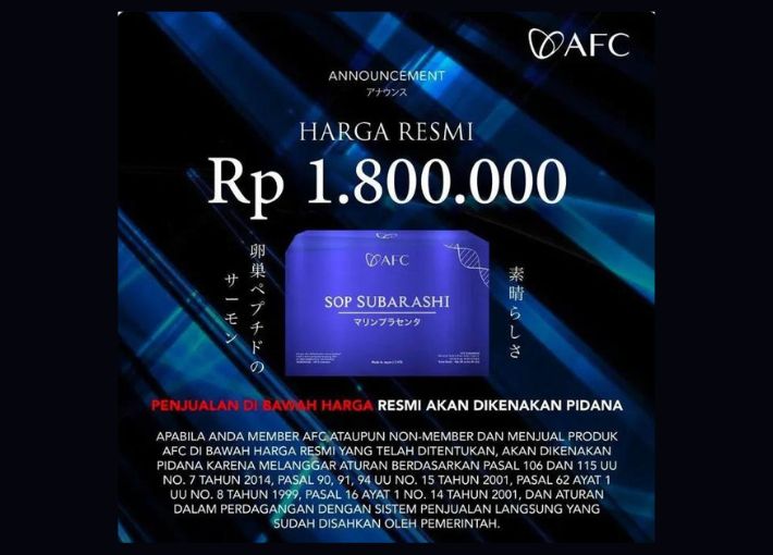 Harga SOP Subarashi Makassar | 081243635619