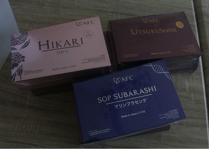 Beli SOP Subarashi Utsukushhii Gold Hikari AFC Jepang di Sorong Papua