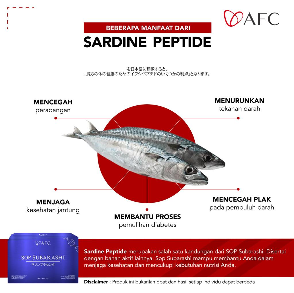 Manfaat Sardine Peptide dalam SOP Subarashi
